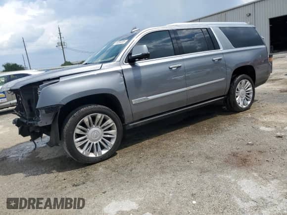 2019 Cadillac Escalade ESV Platinum с VIN 1GYS3KKJ8KR244022, выставлен на аукционе Copart как лот 69283205 с пробегом 90 489 миль миль и Списание • Salvage title. История ставок и продаж доступна на DreamBid. Изображение 1.