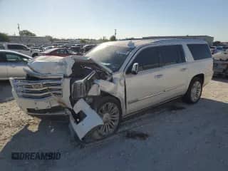 2020 Cadillac Escalade ESV Platinum с VIN 1GYS4KKJ4LR270678, выставлен на аукционе Copart как лот 73732424 с пробегом Не указан миль и Списание • Salvage title. История ставок и продаж доступна на DreamBid. Изображение 1.