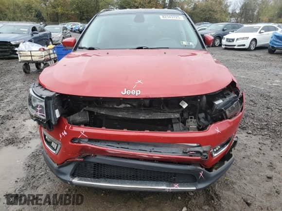 2019 Jeep Compass Limited z VIN 3C4NJDCB9KT666660, wystawiony jako Copart lot #82343725 z przebiegiem 78 990 mil mil oraz Szkoda całkowita • Salvage title. Historia ofert i sprzedaży dostępna na DreamBid. Obrazek 5.