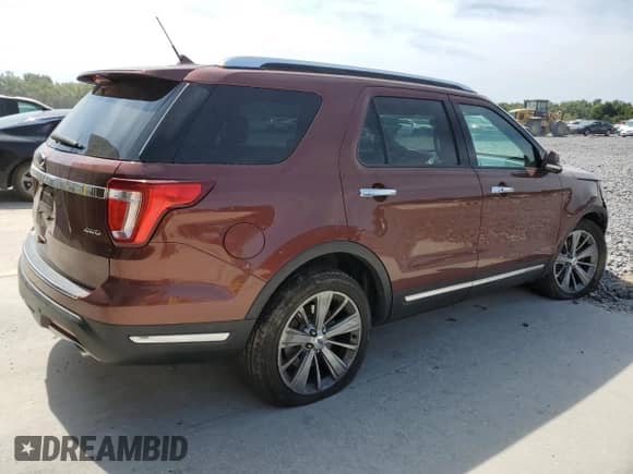 2018 Ford Explorer Limited z VIN 1FM5K8F87JGB55712, wystawiony jako Copart lot #71881575 z przebiegiem 77 327 mil mil oraz Szkoda całkowita • Salvage title. Historia ofert i sprzedaży dostępna na DreamBid. Obrazek 3.
