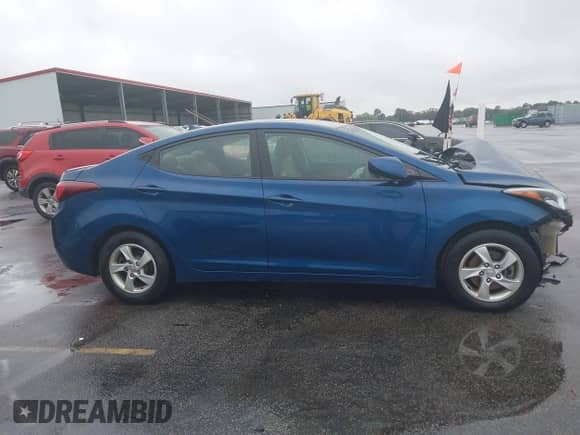 2015 Hyundai Elantra SE with VIN KMHDH4AE7FU321784, listed as a IAAI auction lot 43330890 with 48,416 mi miles and . Bid and sale history available at DreamBid. Image 13.