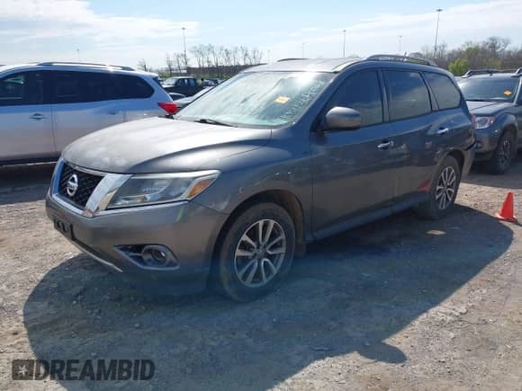 2015 Nissan Pathfinder S с VIN 5N1AR2MN7FC633528, выставлен на аукционе IAAI как лот 41905726 с пробегом 159 525 миль миль и . История ставок и продаж доступна на DreamBid. Изображение 2.