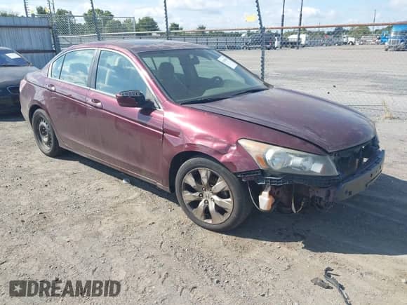 2008 Honda Accord EX with VIN 1HGCP26738A029119, listed as a IAAI auction lot 43389883 with 263,061 mi miles and . Bid and sale history available at DreamBid. Image 1.