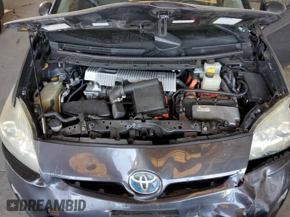 2010 Toyota Prius II with VIN JTDKN3DU5A0153452, listed as a Copart auction lot 80858025 with 140,866 mi miles and Salvage title. Bid and sale history available at DreamBid. Image 11.