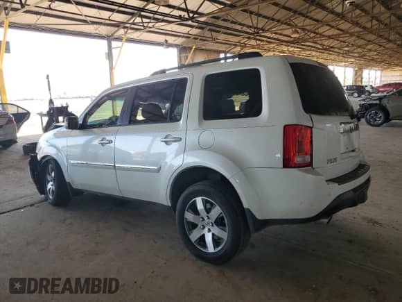 2012 Honda Pilot Touring with VIN 5FNYF3H9XCB009445, listed as a Copart auction lot 89931485 with 125,282 mi miles and Salvage title. Bid and sale history available at DreamBid. Image 2.