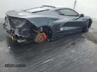 2021 Chevrolet Corvette 2LT with VIN 1G1YB2D42M5112161, listed as a Copart auction lot 40195964 with 44,342 mi miles and . Bid and sale history available at DreamBid. Image 3.