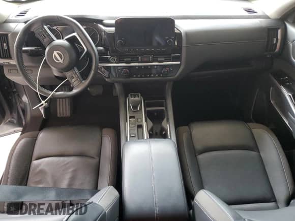 2024 Nissan Pathfinder SL with VIN 5N1DR3CA3RC214503, listed as a Copart auction lot 63041925 with 21,655 mi miles and Salvage title. Bid and sale history available at DreamBid. Image 8.