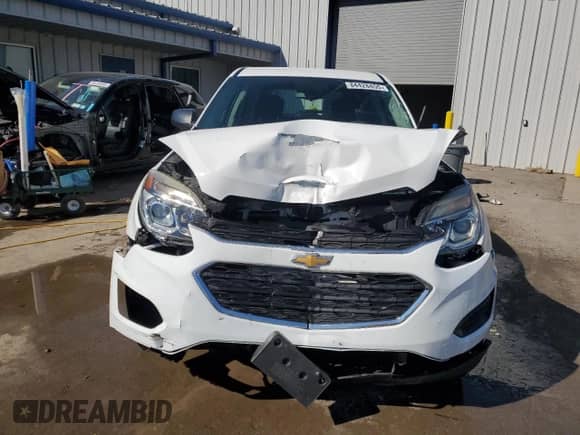 2017 Chevrolet Equinox LS with VIN 2GNALBEK4H1512319, listed as a Copart auction lot 84428455 with 58,978 mi miles and Salvage title. Bid and sale history available at DreamBid. Image 5.