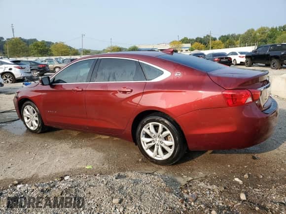 2016 Chevrolet Impala LT with VIN 2G1115S33G9173543, listed as a Copart auction lot 71173005 with 135,533 mi miles and Salvage title. Bid and sale history available at DreamBid. Image 2.