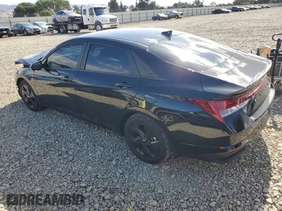 2023 Hyundai Elantra Blue z VIN KMHLM4AJ8PU059280, wystawiony jako Copart lot #81950685 z przebiegiem 52 621 mil mil oraz Szkoda całkowita • Salvage title. Historia ofert i sprzedaży dostępna na DreamBid. Obrazek 2.