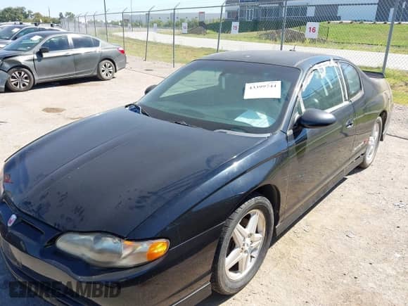 2005 Chevrolet Monte Carlo SS Supercharged with VIN 2G1WZ121359300410, listed as a IAAI auction lot 43399744 with 144,339 mi miles and . Bid and sale history available at DreamBid. Image 6.