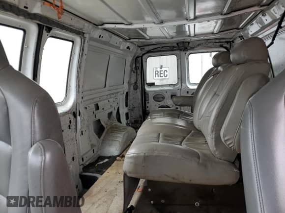 2010 Ford Econoline Cargo Commercial with VIN 1FTNE2EW4ADA35523, listed as a Copart auction lot 53662005 with Not provided miles and Salvage title. Bid and sale history available at DreamBid. Image 10.