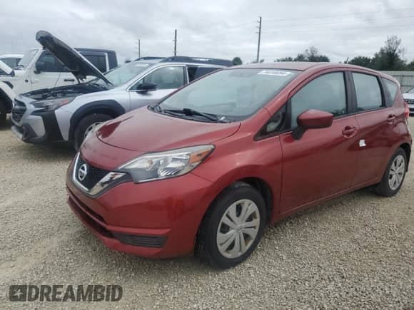 2017 Nissan Note SV with VIN 3N1CE2CP3HL364255, listed as a Copart auction lot 74416694 with Not provided miles and Salvage title. Bid and sale history available at DreamBid. Image 1.