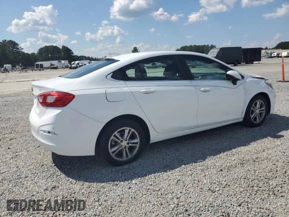 2017 Chevrolet Cruze LT with VIN 1G1BE5SM0H7201268, listed as a Copart auction lot 81480325 with 149,851 mi miles and Salvage title. Bid and sale history available at DreamBid. Image 3.