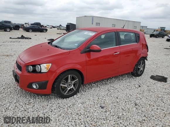 2012 Chevrolet Sonic LTZ с VIN 1G1JF6SB7C4159172, выставлен на аукционе Copart как лот 44067215 с пробегом 61 134 миль миль и Списание • Salvage title. История ставок и продаж доступна на DreamBid. Изображение 1.