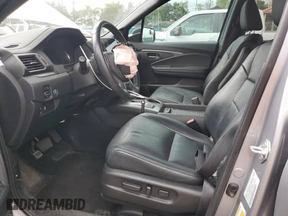 2021 Honda Passport EX-L with VIN 5FNYF8H57MB008619, listed as a Copart auction lot 66881195 with 50,024 mi miles and Salvage title. Bid and sale history available at DreamBid. Image 7.