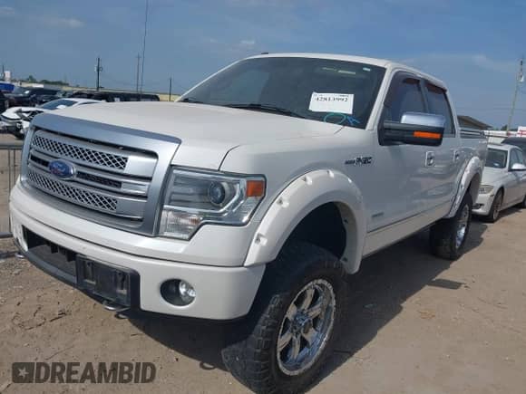 2014 Ford F-150 XL with VIN 1FTFW1ET2EFB98389, listed as a IAAI auction lot 42813992 with 146,020 mi miles and . Bid and sale history available at DreamBid. Image 2.