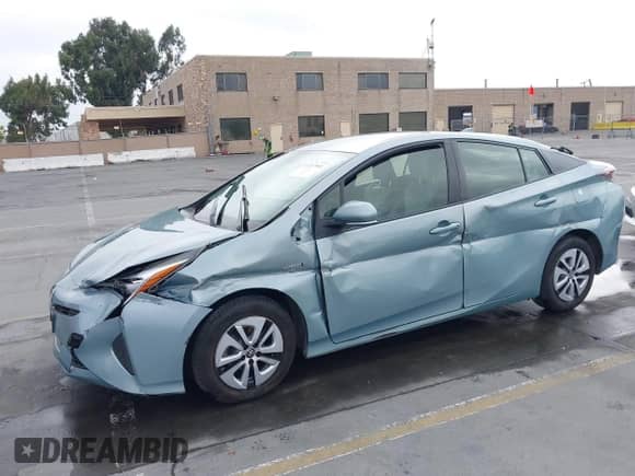 2016 Toyota Prius Two with VIN JTDKBRFU8G3506850, listed as a IAAI auction lot 43257568 with 130,206 mi miles and . Bid and sale history available at DreamBid. Image 2.