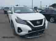 2024 Nissan Murano SL with VIN 5N1AZ2CJ8RC119142, listed as a IAAI auction lot 41217264 with 6,793 mi miles and . Bid and sale history available at DreamBid. Image 1.