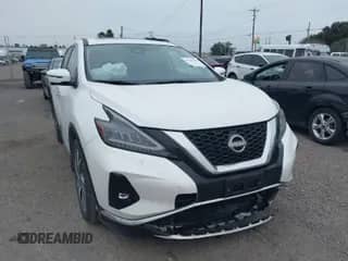 2024 Nissan Murano SL z VIN 5N1AZ2CJ8RC119142, wystawiony jako IAAI lot #41217264 z przebiegiem 6 793 mil mil oraz . Historia ofert i sprzedaży dostępna na DreamBid. Obrazek 1.