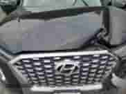 2021 Hyundai Palisade SEL with VIN KM8R4DHE8MU206650, listed as a Copart auction lot 81599495 with 79,750 mi miles and Salvage title. Bid and sale history available at DreamBid. Image 12.