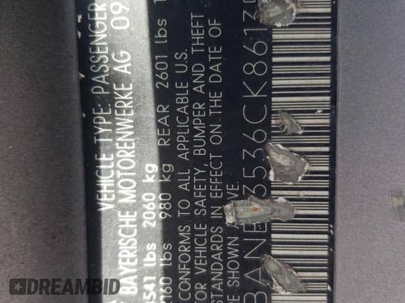 2006 BMW 5 Series 525i с VIN WBANE53536CK86135, выставлен на аукционе Copart как лот 71354905 с пробегом 134 747 миль миль и Списание • Salvage title. История ставок и продаж доступна на DreamBid. Изображение 12.