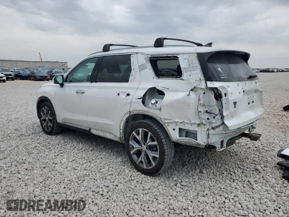2021 Hyundai Palisade SEL z VIN KM8R44HE4MU184534, wystawiony jako Copart lot #46062834 z przebiegiem 62 528 mil mil oraz . Historia ofert i sprzedaży dostępna na DreamBid. Obrazek 2.