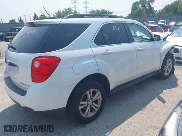 2015 Chevrolet Equinox LT with VIN 2GNALCEK8F6378680, listed as a IAAI auction lot 42856868 with 64,464 mi miles and . Bid and sale history available at DreamBid. Image 4.