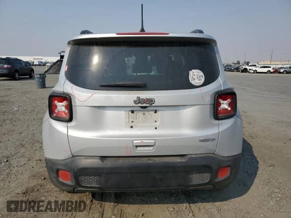 2018 Jeep Renegade Altitude with VIN ZACCJABB0JPH27164, listed as a Copart auction lot 71074155 with 87,098 mi miles and Salvage title. Bid and sale history available at DreamBid. Image 6.