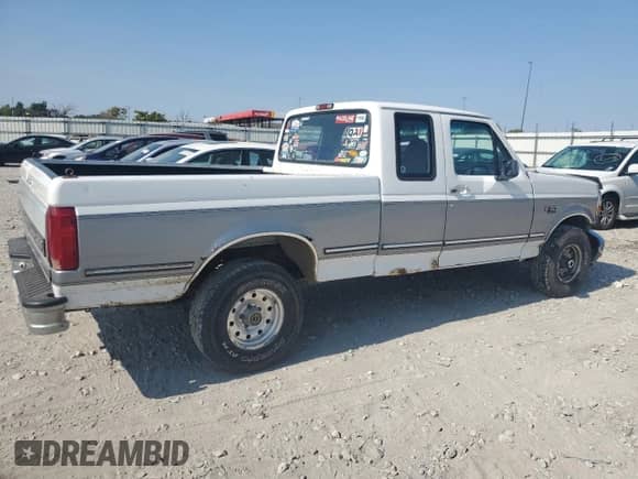 1995 Ford F-150 z VIN 1FTEX14N3SKB77713, wystawiony jako Copart lot #80215795 z przebiegiem 212 388 mil mil oraz Szkoda całkowita • Salvage title. Historia ofert i sprzedaży dostępna na DreamBid. Obrazek 3.