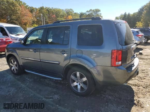 2013 Honda Pilot Touring with VIN 5FNYF4H97DB032916, listed as a Copart auction lot 86872545 with 49,705 mi miles and Clean title. Bid and sale history available at DreamBid. Image 2.