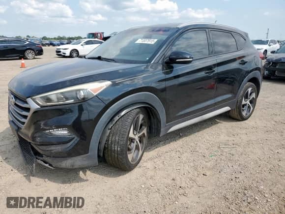2017 Hyundai Tucson Sport с VIN KM8J33A22HU500206, выставлен на аукционе Copart как лот 71537915 с пробегом 91 445 миль миль и Списание • Salvage title. История ставок и продаж доступна на DreamBid. Изображение 1.