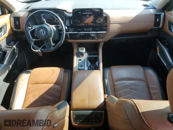 2022 Nissan Pathfinder Platinum with VIN 5N1DR3DJ1NC268794, listed as a Copart auction lot 62912015 with 108,225 mi miles and Salvage title. Bid and sale history available at DreamBid. Image 8.