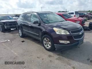 2010 Chevrolet Traverse LS with VIN 1GNLREED7AS117096, listed as a IAAI auction lot 42673298 with 184,361 mi miles and . Bid and sale history available at DreamBid. Image 1.