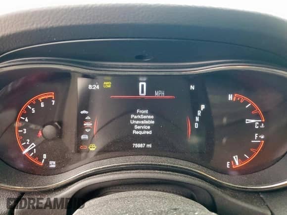 2018 Dodge Durango R/T with VIN 1C4SDJCT2JC431576, listed as a Copart auction lot 64307585 with 75,987 mi miles and Salvage title. Bid and sale history available at DreamBid. Image 9.