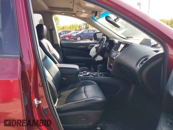 2016 Nissan Pathfinder Platinum with VIN 5N1AR2MM2GC667305, listed as a IAAI auction lot 43277216 with 120,505 mi miles and . Bid and sale history available at DreamBid. Image 5.