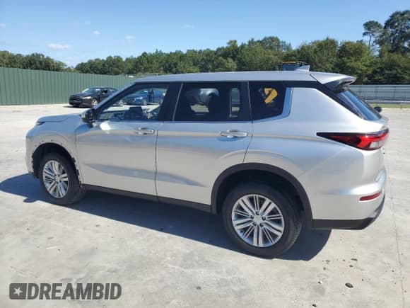 2024 Mitsubishi Outlander ES with VIN JA4J3UA85RZ024580, listed as a Copart auction lot 72012785 with 12,832 mi miles and Salvage title. Bid and sale history available at DreamBid. Image 2.