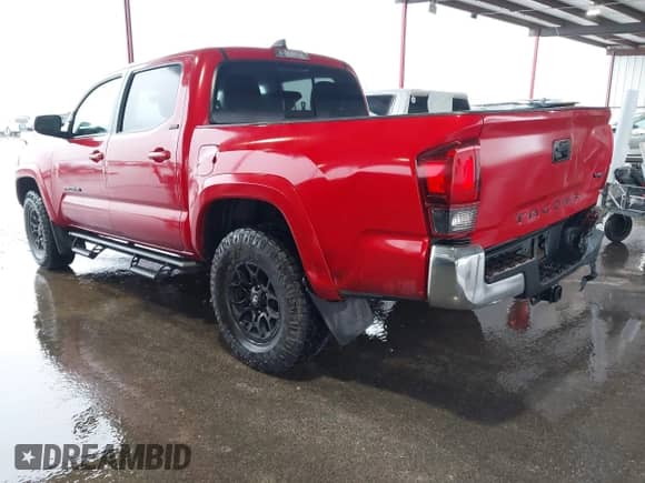 2022 Toyota Tacoma SR5 with VIN 3TMAZ5CN4NM192333, listed as a IAAI auction lot 42640119 with 41,195 mi miles and . Bid and sale history available at DreamBid. Image 3.