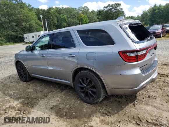 2018 Dodge Durango R/T with VIN 1C4SDJCT0JC383785, listed as a Copart auction lot 71398285 with 112,044 mi miles and Salvage title. Bid and sale history available at DreamBid. Image 2.