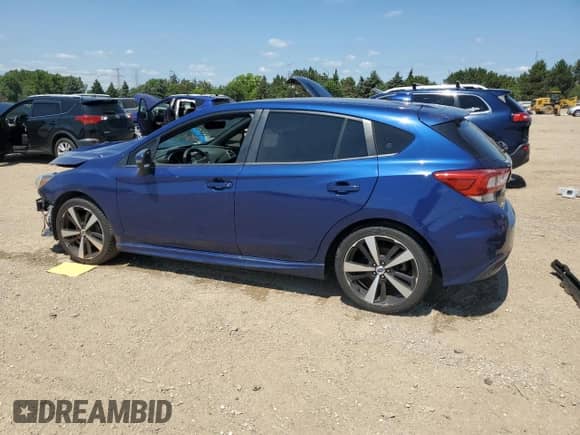 2018 Subaru Impreza Special Sports with VIN 4S3GTAM66J3721479, listed as a Copart auction lot 63615705 with 96,665 mi miles and Salvage title. Bid and sale history available at DreamBid. Image 2.