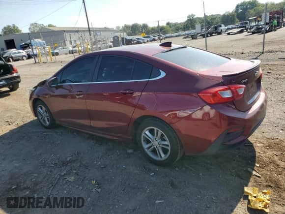 2016 Chevrolet Cruze LT with VIN 1G1BE5SM3G7277226, listed as a Copart auction lot 80625675 with 79,685 mi miles and Salvage title. Bid and sale history available at DreamBid. Image 2.