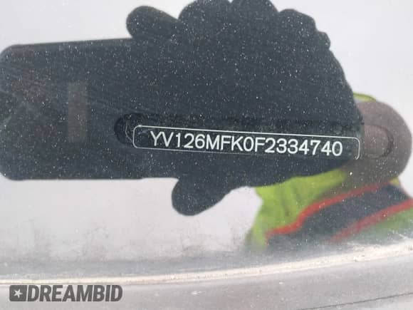 2015 Volvo S60 T5 Drive-E Premier with VIN YV126MFK0F2334740, listed as a IAAI auction lot 41480551 with Not provided miles and . Bid and sale history available at DreamBid. Image 9.