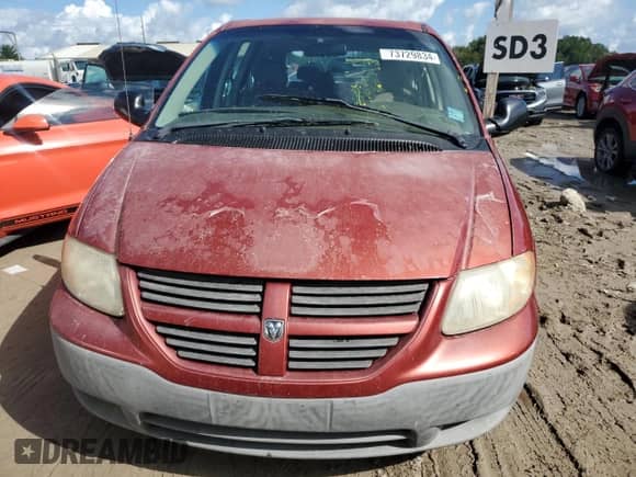 2007 Dodge Caravan SE с VIN 1D4GP25B67B235584, выставлен на аукционе Copart как лот 73729834 с пробегом Не указан миль и Списание • Salvage title. История ставок и продаж доступна на DreamBid. Изображение 5.