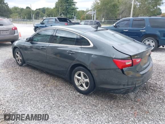 2018 Chevrolet Malibu LS with VIN 1G1ZB5ST0JF202978, listed as a IAAI auction lot 43378308 with 206,100 mi miles and . Bid and sale history available at DreamBid. Image 3.