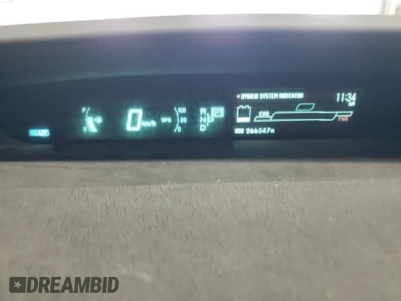 2011 Toyota Prius III with VIN JTDKN3DU6B0292409, listed as a Copart auction lot 90330265 with 266,547 mi miles and Clean title. Bid and sale history available at DreamBid. Image 9.