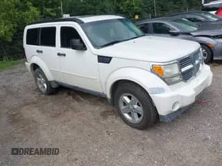 2007 Dodge Nitro SLT with VIN 1D8GU58K87W690580, listed as a IAAI auction lot 42748659 with 237,632 mi miles and . Bid and sale history available at DreamBid. Image 1.