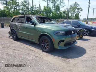 2021 Dodge Durango SRT Hellcat with VIN 1C4SDJH92MC683040, listed as a IAAI auction lot 42596594 with Not provided miles and . Bid and sale history available at DreamBid. Image 1.