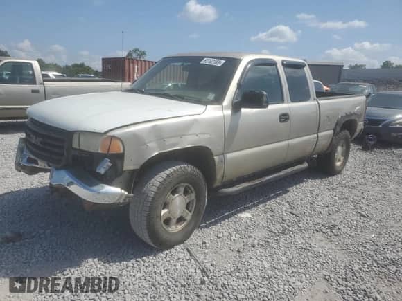 2006 GMC Sierra 1500 SLE1 with VIN 1GTEK19B86Z129666, listed as a Copart auction lot 62762165 with 299,192 mi miles and Salvage title. Bid and sale history available at DreamBid. Image 1.