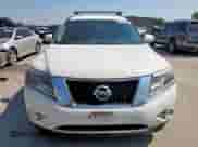 2016 Nissan Pathfinder S z VIN 5N1AR2MN4GC637263, wystawiony jako Copart lot #80962445 z przebiegiem 70 658 mil mil oraz Szkoda całkowita • Salvage title. Historia ofert i sprzedaży dostępna na DreamBid. Obrazek 5.