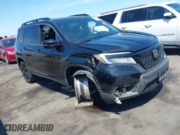 2021 Honda Passport Elite с VIN 5FNYF8H07MB003506, выставлен на аукционе IAAI как лот 42571906 с пробегом 42 323 миль миль и . История ставок и продаж доступна на DreamBid. Изображение 6.